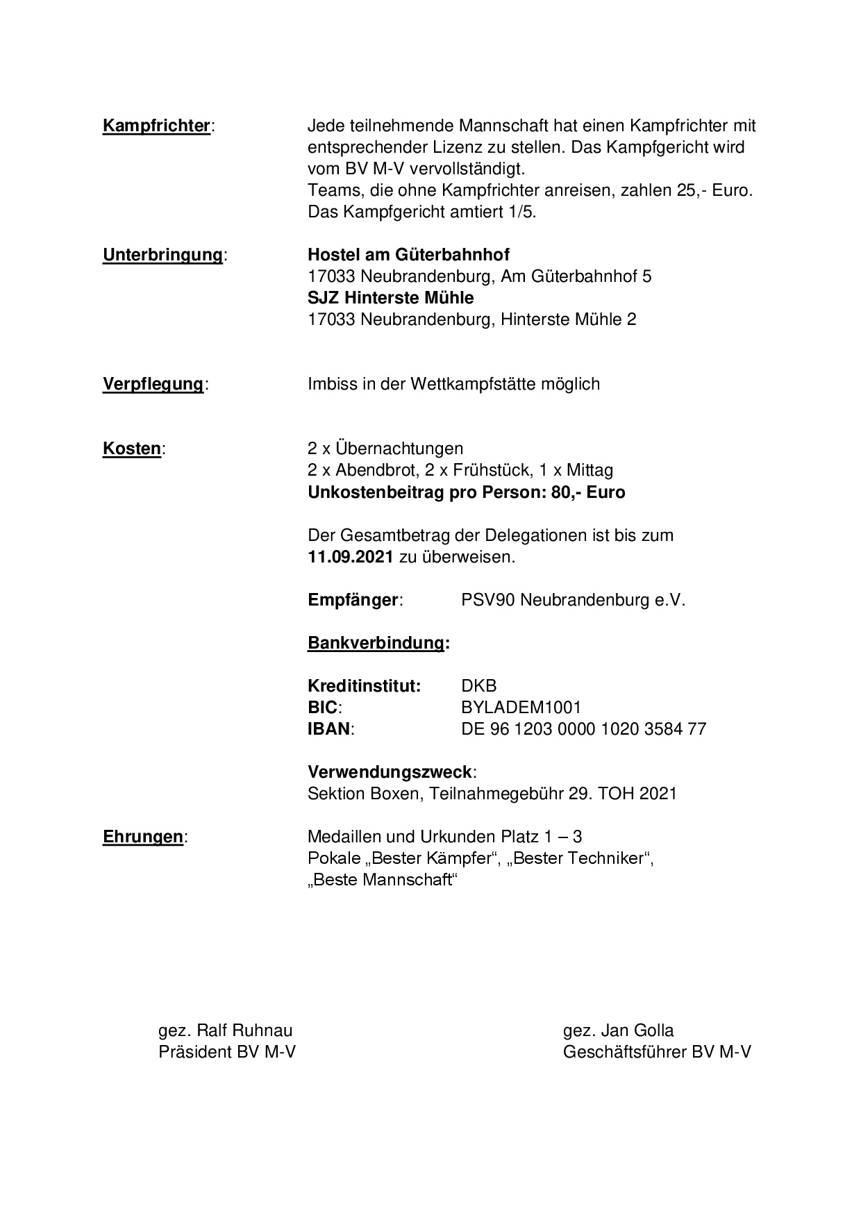 Ausschreibung 29. TOH 2021 002